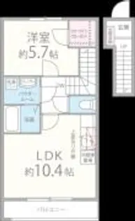 アーバンコートなごみ【2階】の間取り
