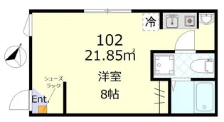 アイテラス【1階】の間取り