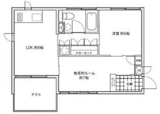 もえ木【1階】の間取り