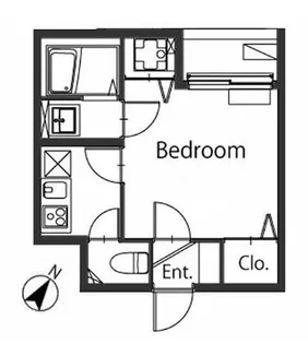 クラ―ロ三軒茶屋【2階】の間取り