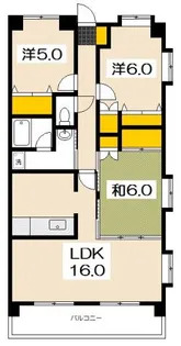 エスパシオ【5階】の間取り