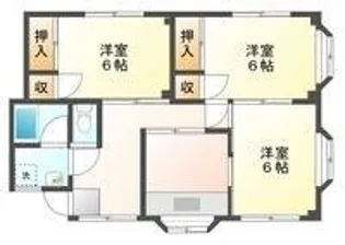 ブルーハイツ【1階】の間取り