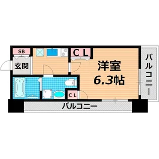 ドゥエリング千林【2階】の間取り