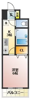 メゾン・アッシュ・テ・ファミーユ【2階】の間取り