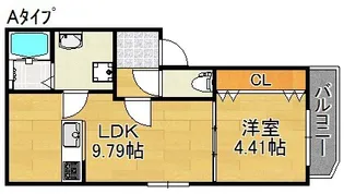 Arcasa Kishinosato VII【1階】の間取り
