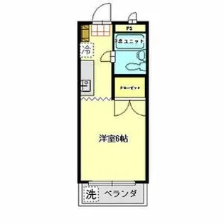 勇樹館【3階】の間取り