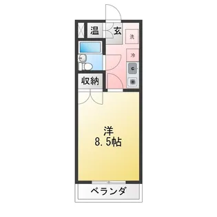 セピアクレスト【2階】の間取り