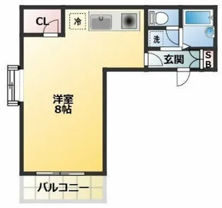 プチ・メゾンイナバ【2階】の間取り