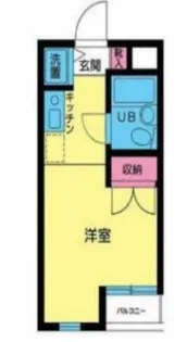 菱和パレス駒場東大前【2階】の間取り