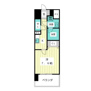 リシュドール大須【9階】の間取り