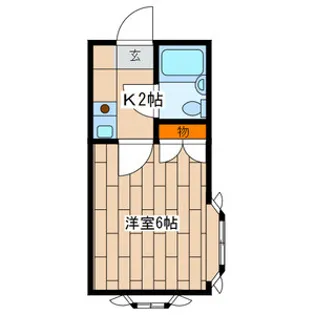 パークヒルズ【2階】の間取り