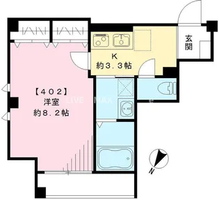 グレース【4階】の間取り