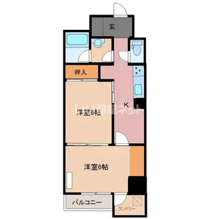 リアライズ千歳【5階】の間取り