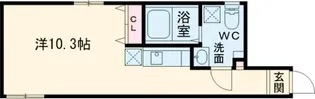 マーヴェリック堺東【1階】の間取り