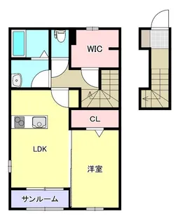 リコルド白坂【2階】の間取り