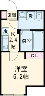 フローライト北千住【2階】の間取り