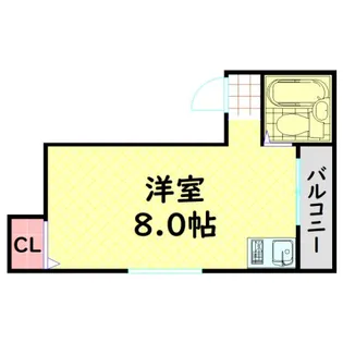 トリル日本橋【4階】の間取り