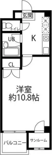 リベルテ【2階】の間取り