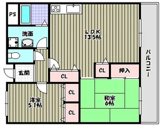 ジェントリーT・M・Y【3階】の間取り