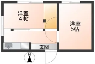 小坂ビル【2階】の間取り