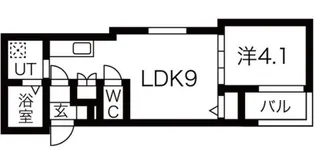 F asecia Carmel【1階】の間取り