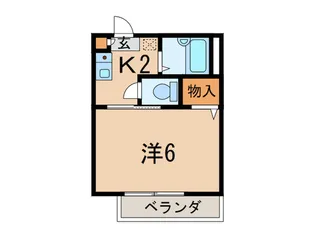 アルタ-ナ武庫之荘A棟・B棟【2階】の間取り