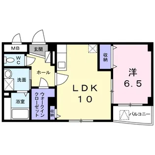 サン・グローリー志木【2階】の間取り