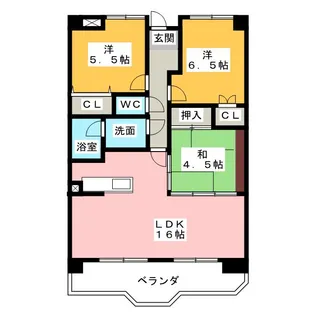 GENIUS【2階】の間取り