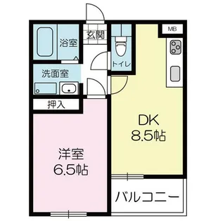 テルース21II【2階】の間取り