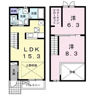 クレストール IIの間取り
