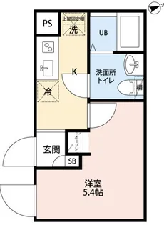 エーテラス赤羽の間取り