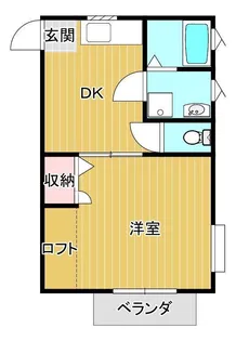 プレリットE棟【2階】の間取り