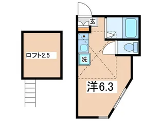 バイオレットヒルズ東館【2階】の間取り
