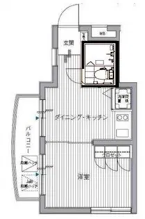 サンリーノ経堂【1階】の間取り