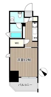 パークリュクス東麻布mono【3階】の間取り