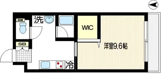 エルマーノ砧【2階】の間取り