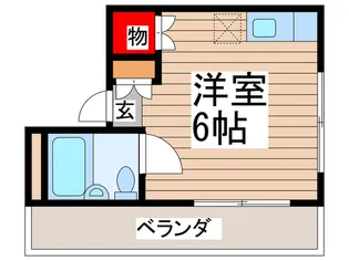 ハイツローテ【3階】の間取り