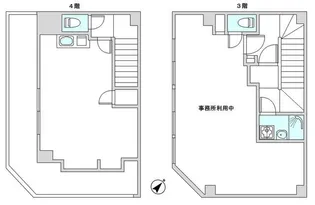 小松ビル【4階】の間取り