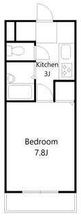 Chez‐soi TATSUMI【1階】の間取り