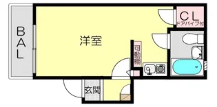 ディべロップメント藤阪【2階】の間取り