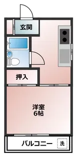 トウキ狛江ハイツ【1階】の間取り