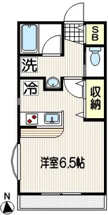 スプルースII【2階】の間取り