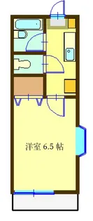 グリーンバレーA【2階】の間取り