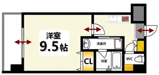 エイトバレー大手町パークレジデンス【12階】の間取り