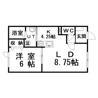 アマラント1【1階】の間取り