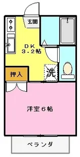 リバストン【2階】の間取り