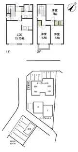岡山県岡山市北区西崎2【一戸建】の間取り