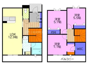 もてぎテラス Iの間取り