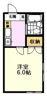 サンライズ【2階】の間取り