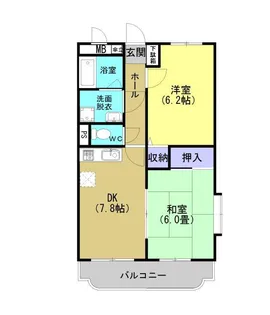 アネックス福元【2階】の間取り